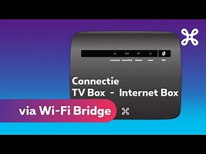 Je TV Box via een Wi-Fi Bridge verbinden met je modem