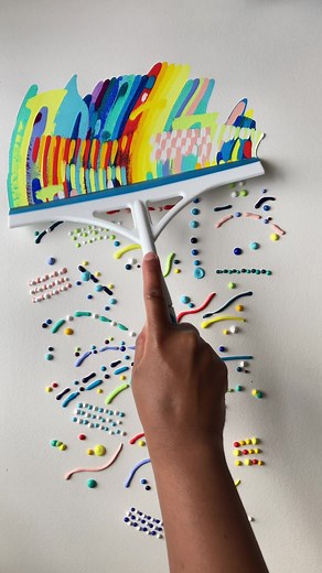 Squeegee Art Techniques for Abstract Creations