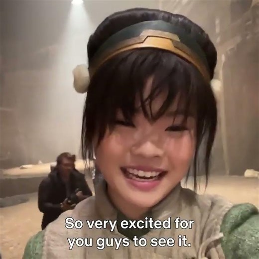 Toph actress Miya Cech's first day on the Avatar: The Last Airbender set was for the Season 2 arena!