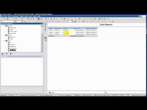 Cognos Tutorial - 8 Report Studio - Filters