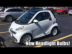 Changing Headlight Bulbs - Smart ForTwo
