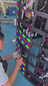 16K views · 377 reactions | P2 indoor cylinder led screen RGB...