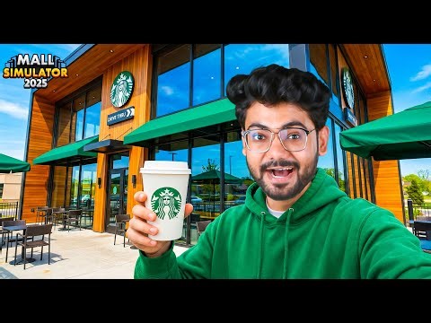 I Opened a New Luxury Cafe in My Mall! ☕🔥- Mall Simulator