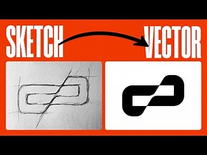 7 Logo design sketches to vector with Adobe Illustrator