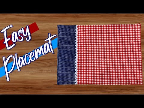 Easy Placemat | The Sewing Room Channel