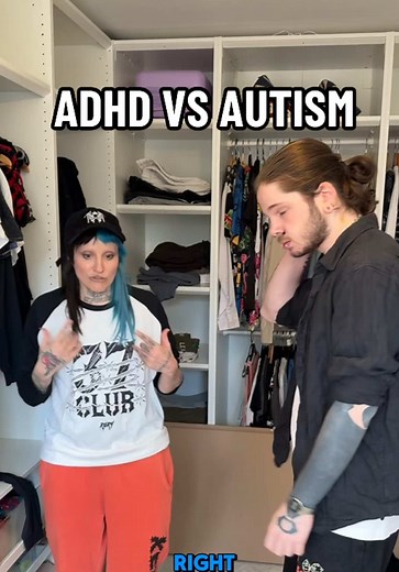 ADHD vs AUTISM #adhd #neurodivergent #neurodiversity #autism | adhd
