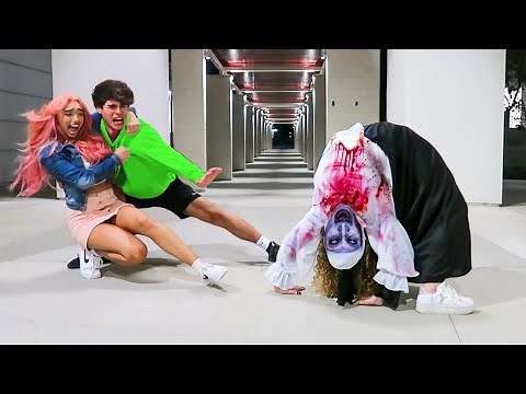SCARY Halloween Prank On Friends!