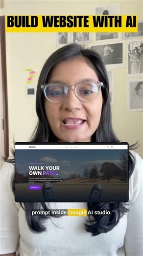 How I Made a Business Website Using Google AI Studio (Free Hosting + Free Domain)