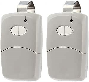 2 for Linear Multi Code Garage Door Opener Remote 3089 MCS412001 2 Button