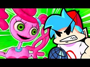 Mommy Long Legs V.S Boyfriend in Friday Night Funkin' VR - (FNF Mod | Poppy Playtime Chapter 2)