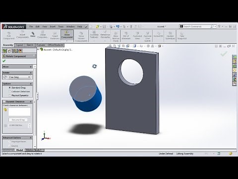 Solidworks How To Rotate Part In Assembly