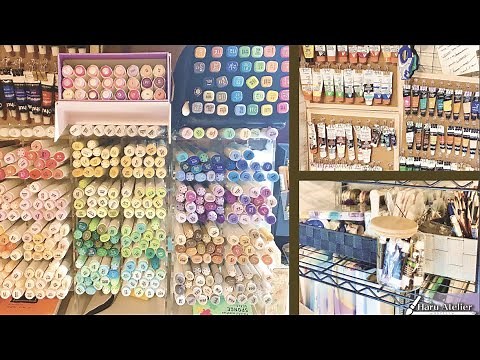 【部屋紹介】いつも絵を描いている環境をお見せします！【作業環境】