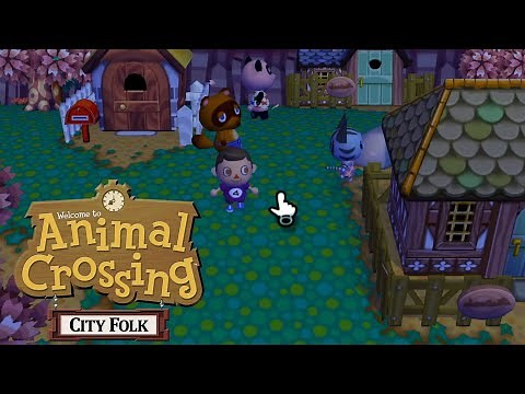 Animal Crossing: City Folk Gameplay [Wii]
