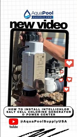 New How To Install Pentair IC40 Salt Chlorine Generator & Power Center