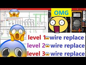 Electude Simulator Level 1-2-3 (part 143) II Eengine wire replace ALL level
