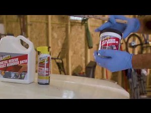 REMOVE SPOT RUST or the rust from hard-to-soak items with Metal Rescue Gel.