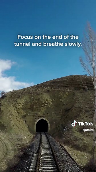 There’s a light at the end of every dark tunnel. Just breathe through it.💙