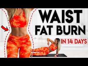 TIGHT TONED WAIST in 14 Days (burn fat) | 5 minute Home Workout