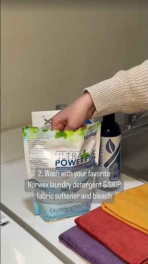 Care for Your Norwex Cloths