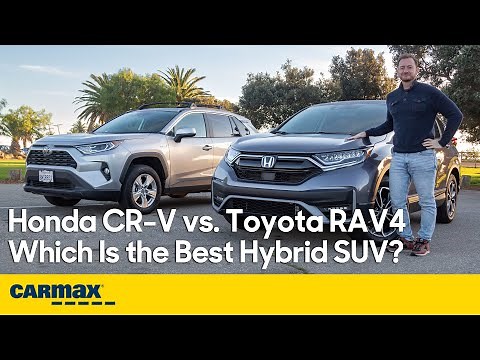 Toyota RAV4 Hybrid vs. Honda CR-V Hybrid | Best Hybrid SUV Comparison | Price, MPG, Interior & More