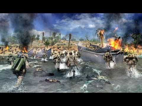 USMC Invasion of Tulagi 1942 - Pacific War | Gates of Hell