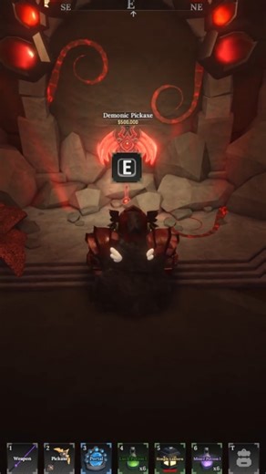 How to Get The Demonic Pickaxe in The Forge !