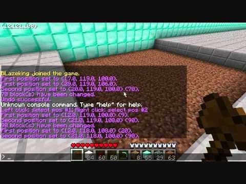 WorldEdit Change/Delete Terrain