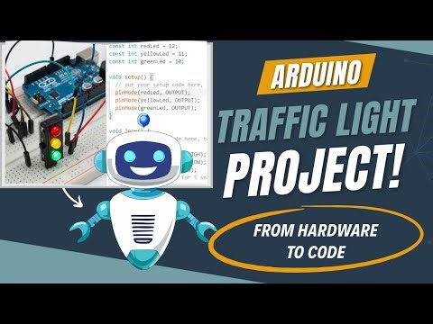DIY Arduino Traffic Light Project (A-Z Tutorial) | From Hardware to Code