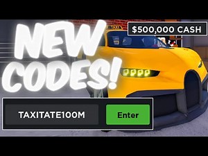 *NEW* ALL WORKING CODES FOR Taxi Boss IN MAY 2023! ROBLOX Taxi Boss CODES