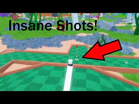 Practicing INSANE Golf Shots | Roblox Super Golf
