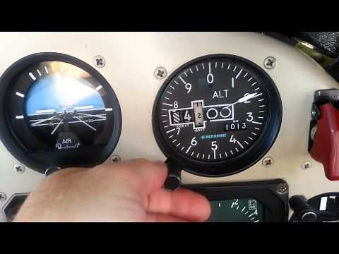 The effect of altimeter setting on indicated altitude I
