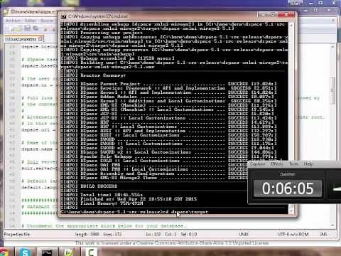 Instalación de Dspace 5.1 en Windows