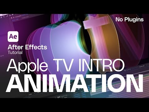 Apple TV's New Intro Animation in After Effects – Apple-Style Animation (No Plugins) 2025