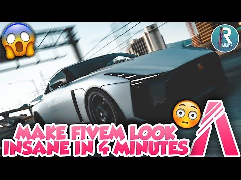 HOW TO MAKE FIVEM LOOK 10X BETTER IN 4 MINUTES | PROJECT ROGUE ROLEPLAY