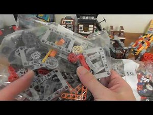 Unboxing Lego Technic Rough Terrain Crane SET 42082
