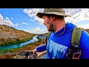 Trout Fishing a REMOTE Desert Creek!!!