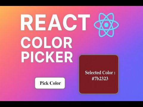 What I Found Out About Color Pickers in React That CHANGED EVERYTHING