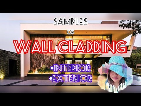 IDEAS for Exterior wall cladding or panel materials