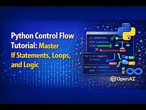 Understanding Python Control Flow: If Statements, Loops, and Logical Operators Explained