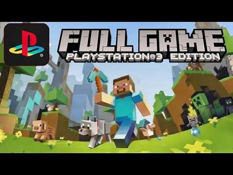 Minecraft PS3 Edition Survival - FULL GAME Walkthrough - No Commentary