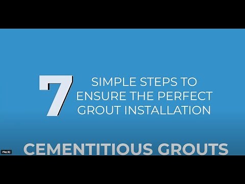 Mapei | How to Grout Tiles in 7 Easy Steps using a Cementitious Grout