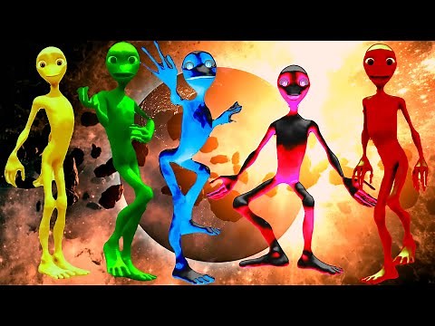 Alien Dance Party: 'Dame Tu Cosita' on an Asteroid-filled Orbit 🪐🌍👽