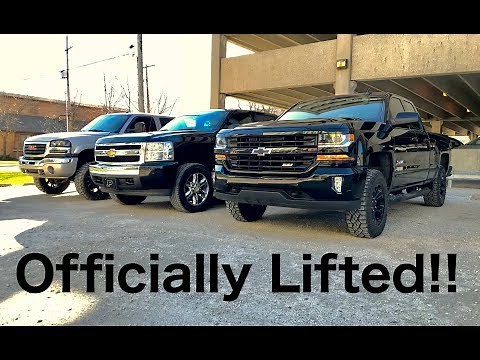 Silverado mods: Rear Lift Block Install