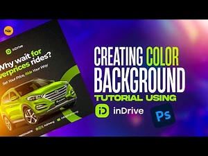 How to Create a Color Background in Photoshop for Beginners | Step-by-Step Tutorial (2025)