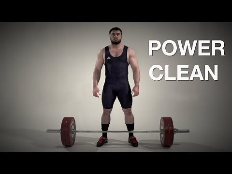 Power CLEAN / Olympic weightlifting