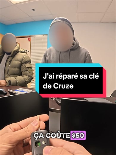 Réparation d'une clé de Chevrolet Cruze #keyrepair #Réparationcle #chevrolet #cruze