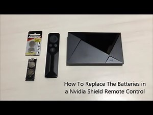 How To Replace The Batteries in Nvidia Shield Remote Control