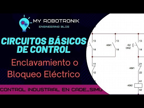 Electrical Interlocking or Locking | Basic Control Circuits | Industrial Control in CADe_SIMU