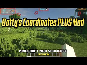Minecraft 1.16.5 - Batty's Coordinates PLUS Mod