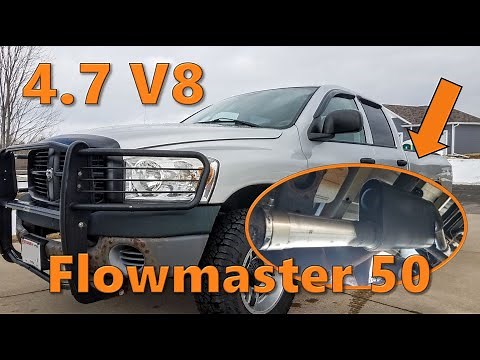Jeep, Dodge, Ram 4.7 Flowmaster 50 Delta Flow | Install & Sound Test